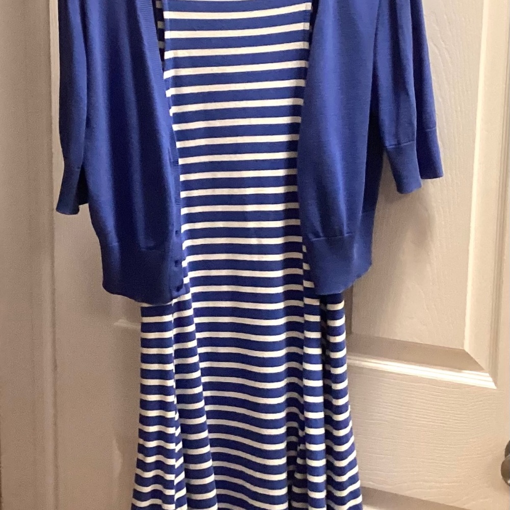 Old Navy dress and sweater set